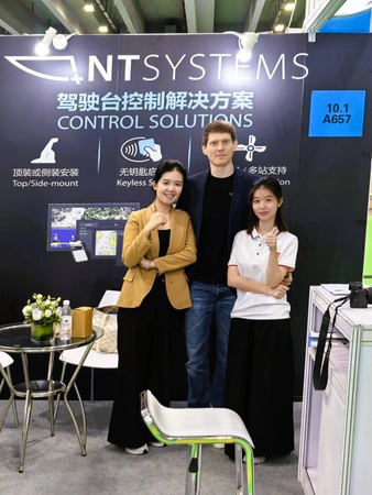 Local support team with NT Systems at Asia Yacht Expo 2026
