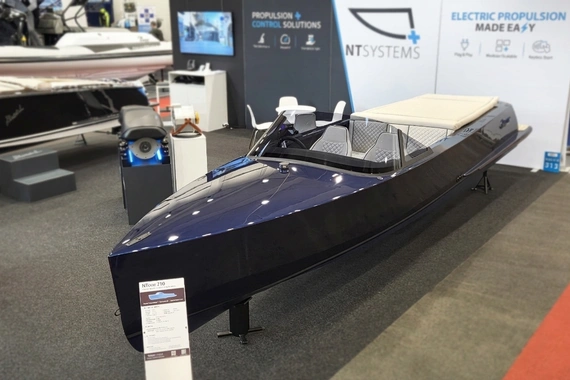 NTone 710 electric vessel at its first public presentation