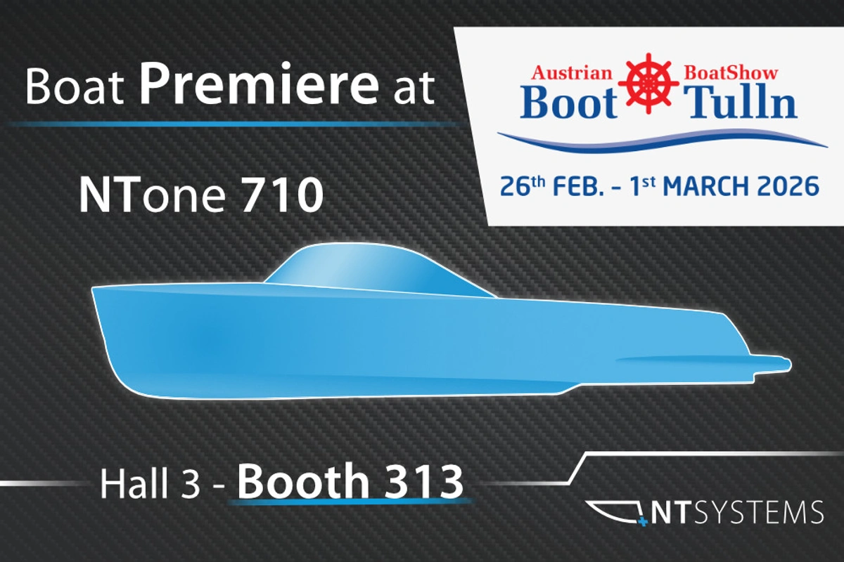 NT SYSTEMS BOAT IS HERE! Reveal at Boot Tulln