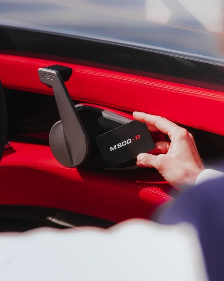 ABT | Marian M 800-R side-mount throttle lever with keyless start card