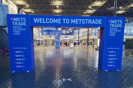 Entrance area at METSTRADE 2024 in Amsterdam