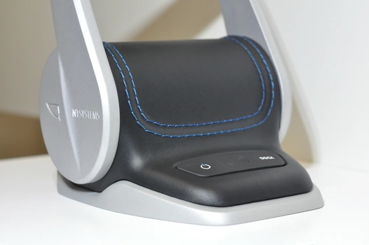 Custom surface finish on an NT Systems throttle lever housing