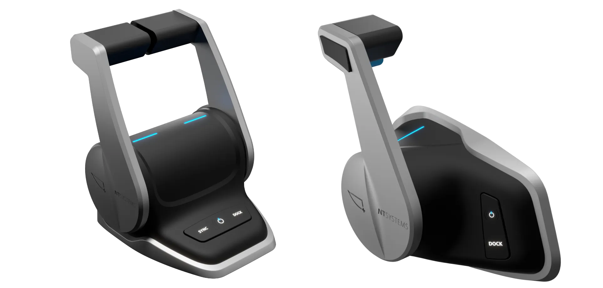 Render of NT Systems throttle levers